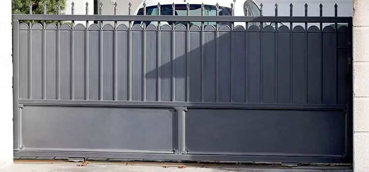 Metal Driveway Gate Installation Junction City