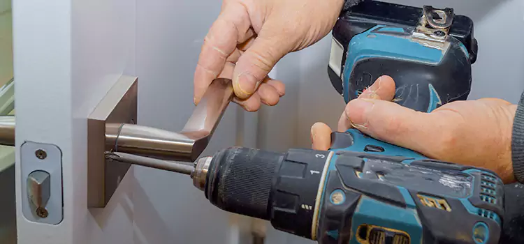 Security Door Lock Installation Junction City